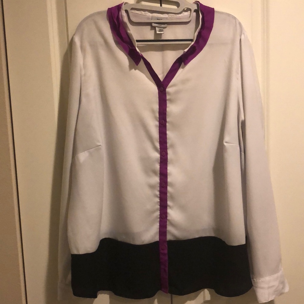 Worthington button up blouse